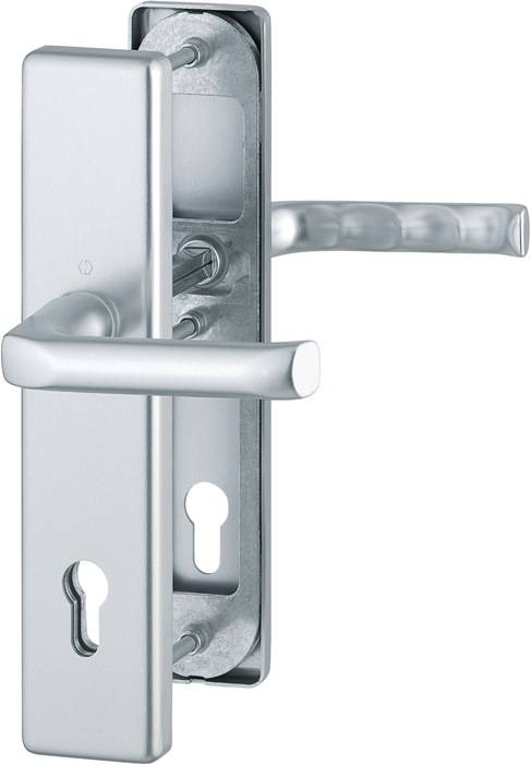 Schutzgarnitur London 113/2221/2210 Alu.F1 92mm 67-72mm HOPPE