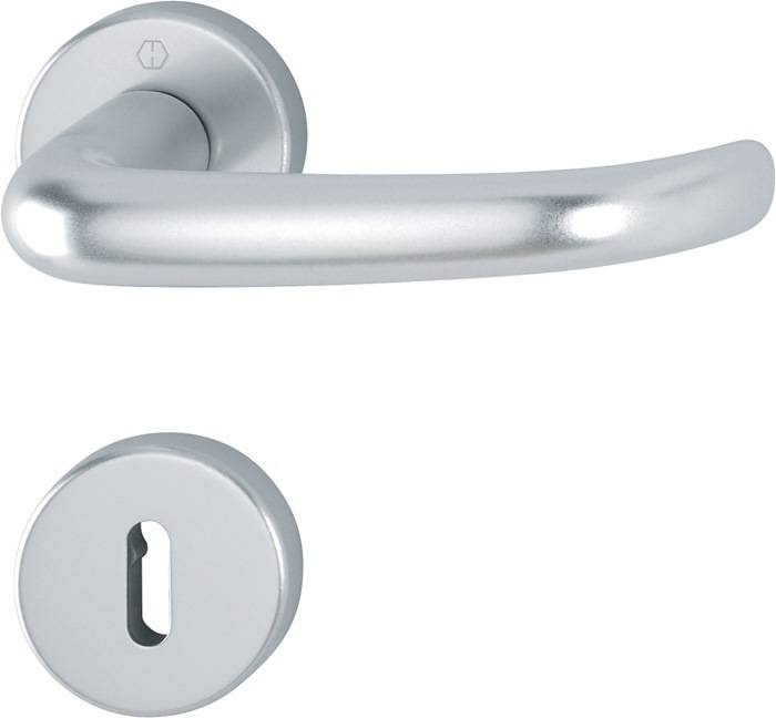 Rosettengrt.San Fran.1301/42KV/42KVS Alu.F1 rd.OB DIN L/R D/D HOPPE