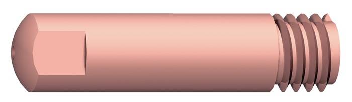 Stromdüse Draht-Ø 0,8mm M 6 L.25mm E-Cu A.BINZEL