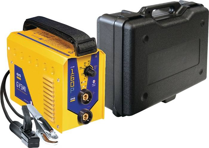 Elektrodenschweißgerät GYSMI 160P m.Zub.10-160 A GYS