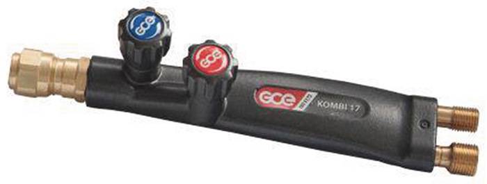 Griffstück RHÖNA Kombi 17 Alu.Monoblockventil M 21,5x20 Gg 17mm GCE