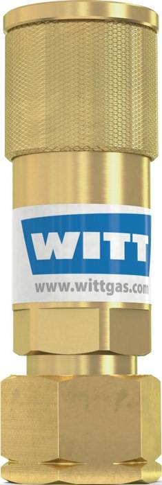 Schlauchkupplung SK 100-3 Brenngas G 3/8Zoll LH MG Körper WITT