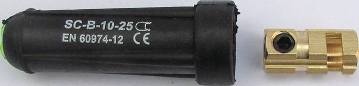 Schweißkabelkupplung Massebuchse KB 25