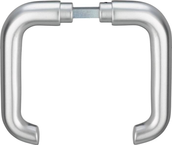 Türdrückerpaar 104Z Alu.F1 o.Rosetten VK 8mm EDI