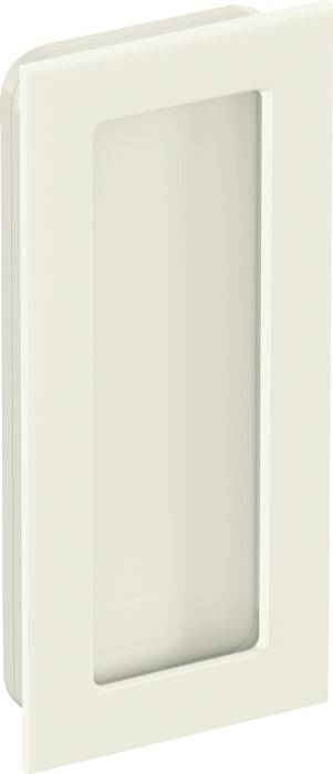 Schiebetürmuschel 544.54.120 PA 99 reinweiß glänzend rechteck.f.HLT