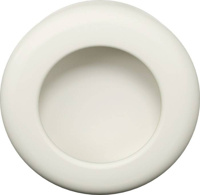 Schiebetürmuschel 538.60MLB PA 99 reinweiß ma rd.TS ab 22mm f.HLT