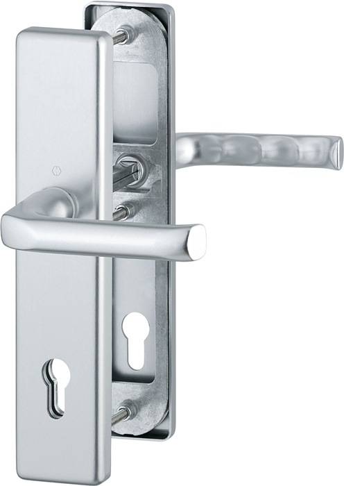 Schutzgarnitur London 113/2221/2410 Alu.F1 92mm 66-71mm HOPPE