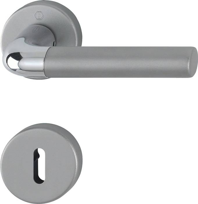 Rosettengrt.Bremen 1505/42KV/42KVS Alu.F49/F9-2 rd.OB DIN L/R D/D HOPPE