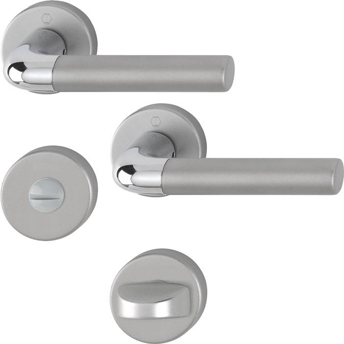 Rosettengrt.Bremen 1505/42KV/42KVS Alu.F49/F9-2 rd.SK/OL DIN L/R D/D HOPPE