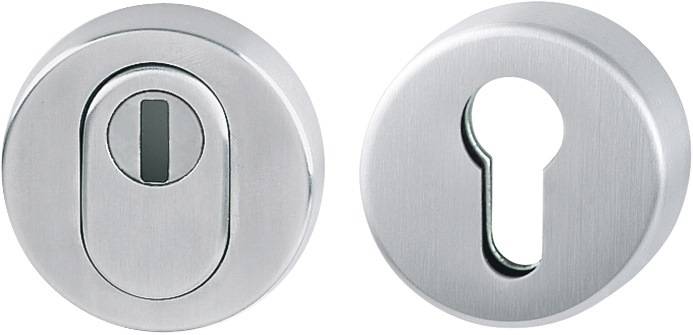 Schutzrosettenpaar E42ZNSB-ZA/42HS VA F69 rd.m.ZA S.15mm HOPPE
