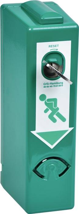 EH-Türwächter 990 000 PHZ inkl.2 Schlü.grün lack.Basis GFS