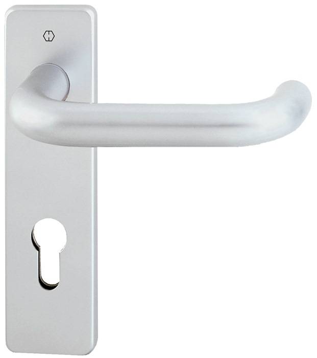 FS-Garnitur Paris FS-138F/202K Alu.F1 D/D TS 40-55mm PZ ktg.DIN L/R HOPPE