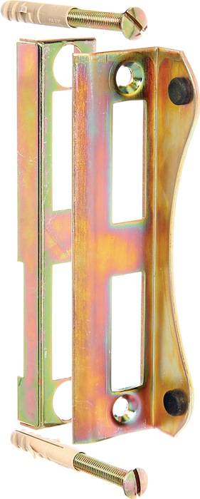 Schlosskastenanschlag Modell 2392 f.40-mm-Schlosskasten verz.DIN L/R GAH