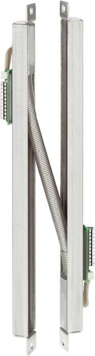 Kabelübergang 10314 10-polig VA beidseitige Einbauwanne ASSA ABLOY