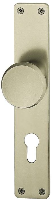 Knopflangschild 54/202 Alu.F2 PZ HOPPE