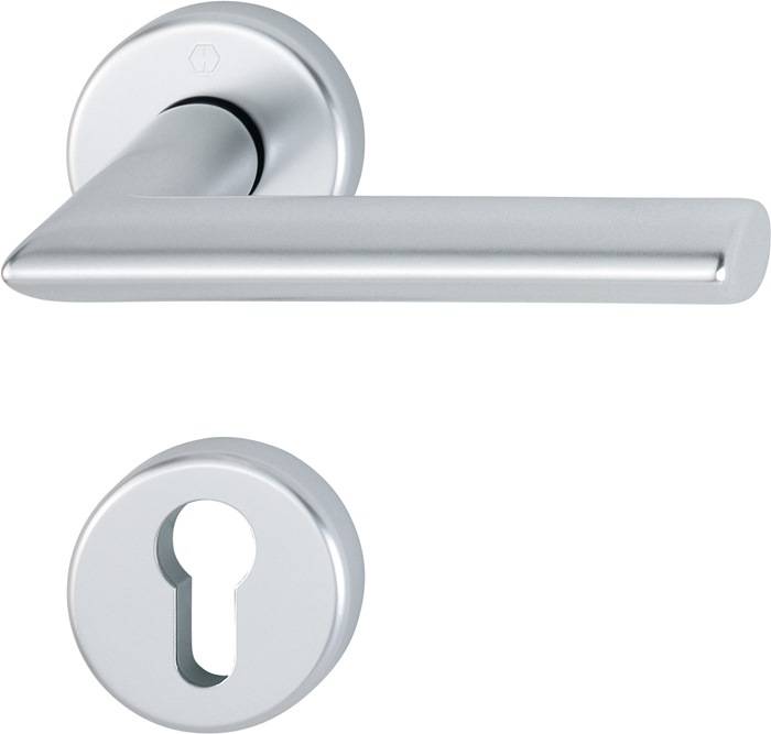 Rosettengrt.Stock.1140/42KV/42KVS Alu.F1 rd.PZ DIN L/R D/D HOPPE