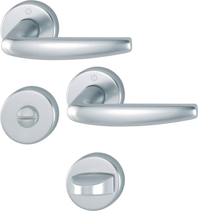 Rosettengrt.Atlanta 1530/42KV/42KVS Alu.F1 rd.SK/OL DIN L/R D/D HOPPE