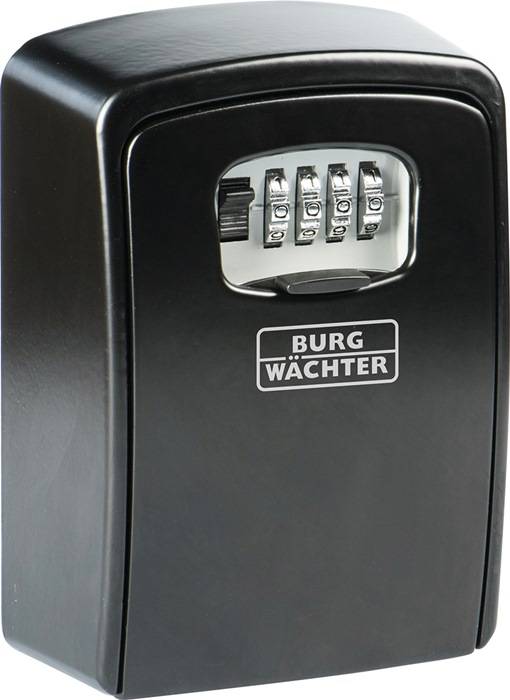 Schlüsseltresor Key Safe 40 H145xB105xT55mm m.Schutzkappe Zahlenschl.Anz.Hak.1