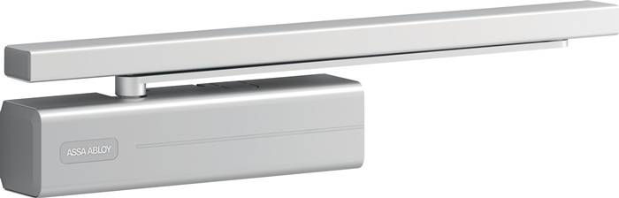 Gleitschienentürschließerset DC 700/ G 193 silber EN 3-6 Normalausführung