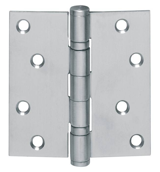 Kugellagertürscharnier VA ktg.76x76mm DIN L/R ma ausziehb.Stift INTERSTEEL