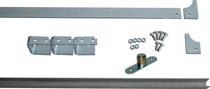 Laufschienen-Set 80787 Schienengröße 50x10mm STA verz.105 od.120mm Rl.BETZ