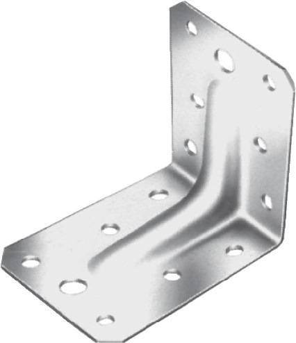 Winkelverb.ABR ABR90 90x90x65mm Anz.Löcher5/11 S.2,5mm 50 Stück