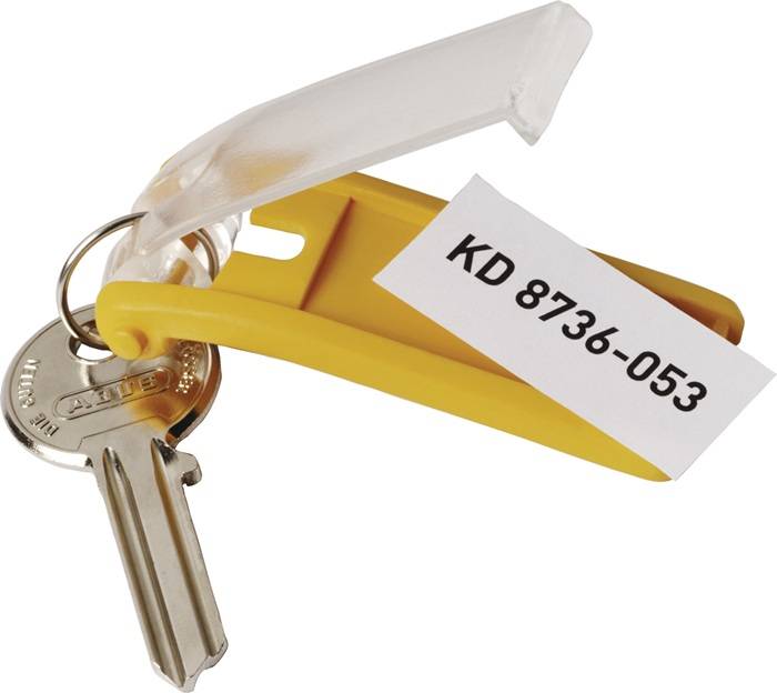 Schlüsselanhänger Key Clip gelb Ku.