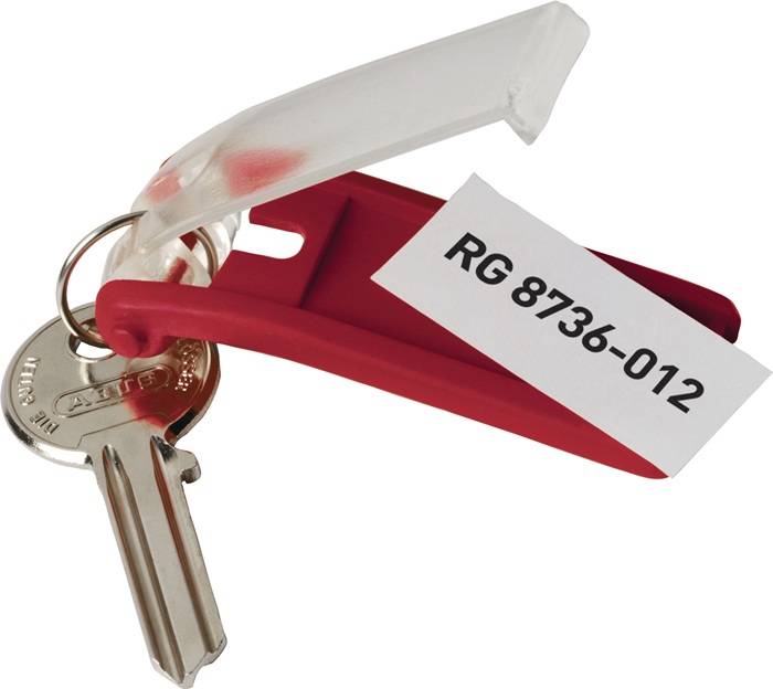 Schlüsselanhänger Key Clip rot Ku.