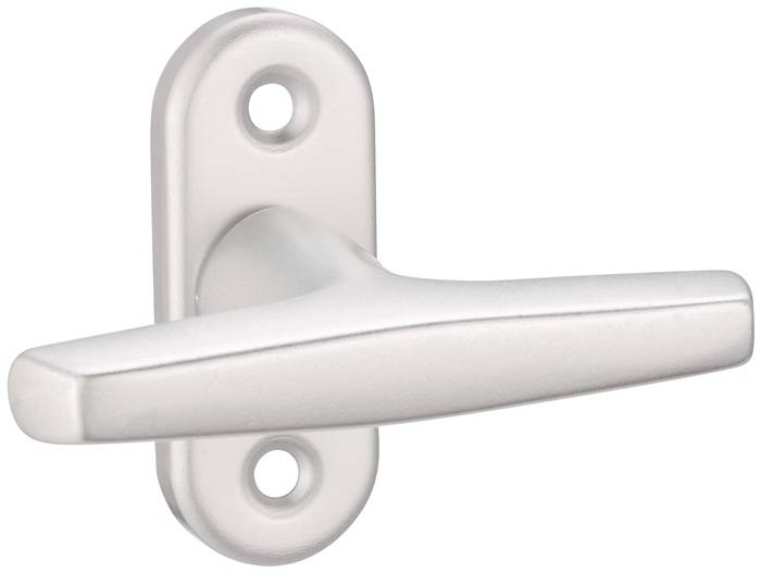 Fenstergriff 1511/0000 Alu.F2/neusilberfarbig 35mm Kreuzgriff EDI