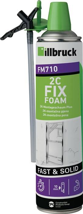 2K-Montageschaum FM710 400 ml B2 grün m.Einw.-Handsch.Dose ILLBRUCK 12 Dosen