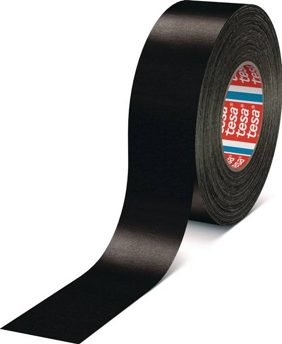 Gewebeband tesaband® Premium 4651 schwarz L.50m B.38mm Rl.TESA 4 Stück