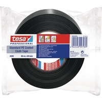 Gewebeband tesaband® Stand.4688 schwarz L.50m B.50mm Rl.TESA Gewebeband tesaband® Stand.4688 schwarz L.50m B.50mm Rl.TESA