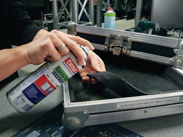 Sprühkleber permanent 60021 transp.500 ml Spraydose TESA 12 Dosen