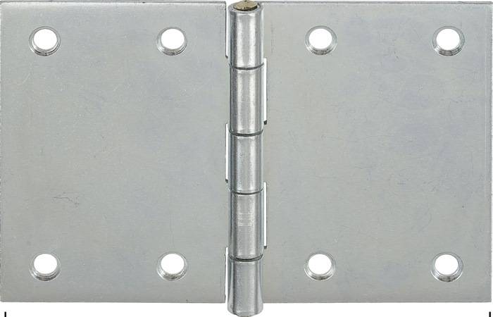 Scharnier H.100mm B.145mm S.2,0mm STA blau verz.gerollt,breit VORMANN 10 Stück