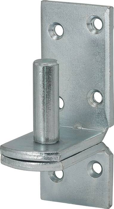 Kloben DII auf Platte 10x33x85mm blau verz.VORMANN