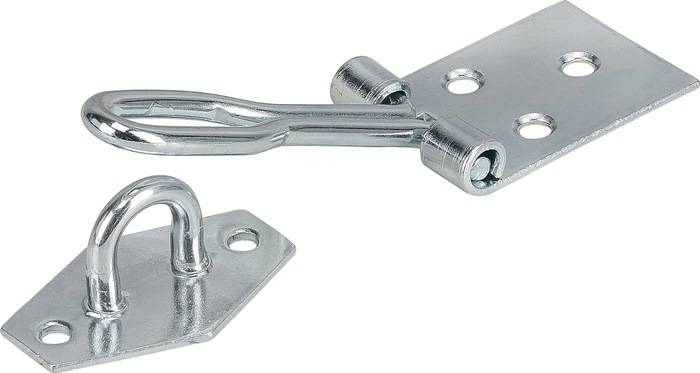 Drahtüberfalle L.80mm B.22mm STA blau verz.m.Ösenplatte VORMANN 10 Stück