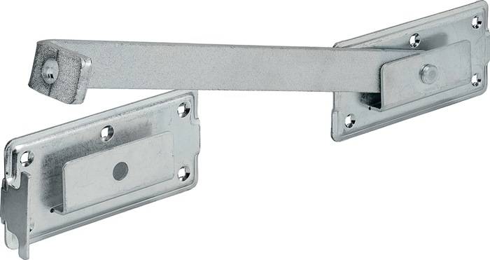 Doppeltorüberwurf L/R verwendbar Gesamt-L.340xBreite 30mm Bolz.dop.gel.VORMANN