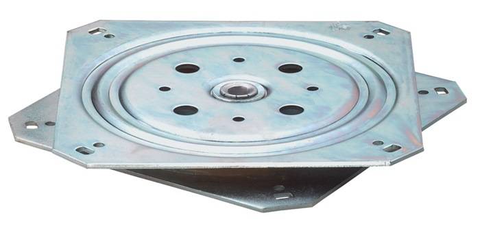 Druckkugellager 50kg 57x57mm Schraublochentf.43x43mm BS ROLLEN