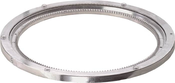 Drehkranz D.330mm Trgf.300kg S.13mm m.Verz.BS ROLLEN