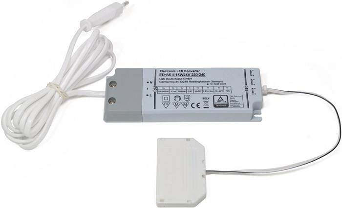 LED-Konverter 230 V 24 V 15 W 6-fach Verteiler L&S