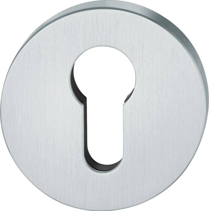 Schlüsselrosette-Paar 12 1735 VA 6204 Schildst.7mm PZ rd.FSB