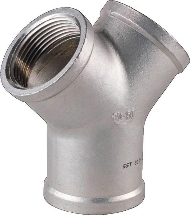 Y-Stück EN 10226-1 NPS 1 Zoll IG SPRINGER