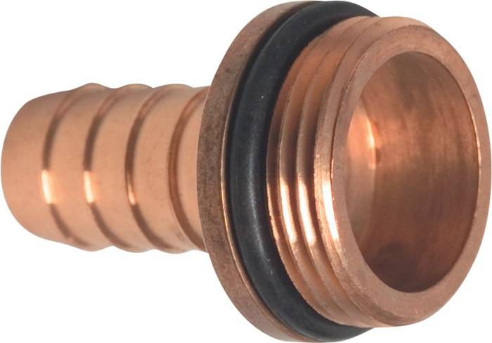 Schlauchtü.MS Schl.-Gr.25mm AG 1 Zoll O-Ring