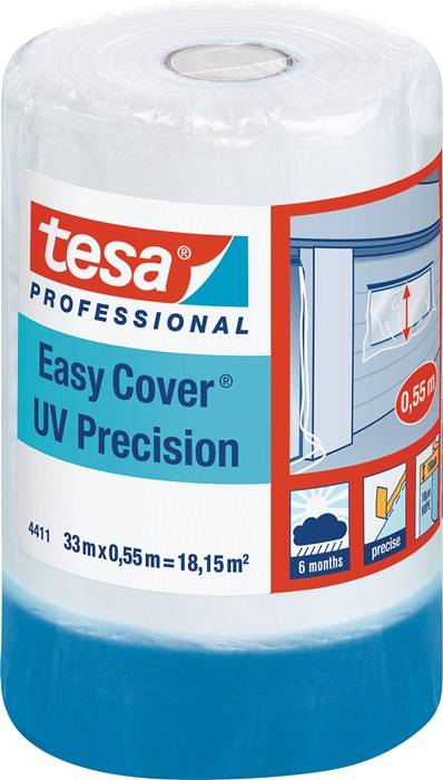 Folienband Easy Cover® 4411 UV Präzision Plus L.33m B.550mm Rl.TESA 8 Stück