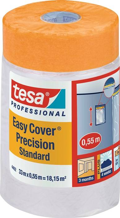Folienband Easy Cover® 4402 Präzision Stand.L.33m B.550mm Rl.TESA 25 Stück