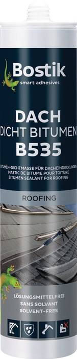 Bitumen-Dachdichtstoff B535 schwarz 300ml Kartusche BOSTIK 12 Kartuschen