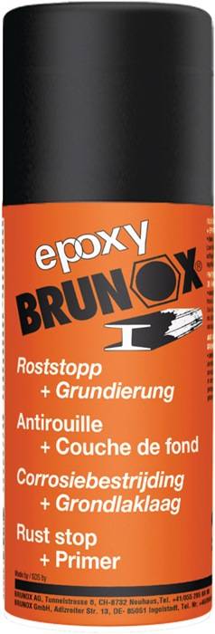 Rostumwandler epoxy® 150 ml Spraydose BRUNOX 12 Dosen