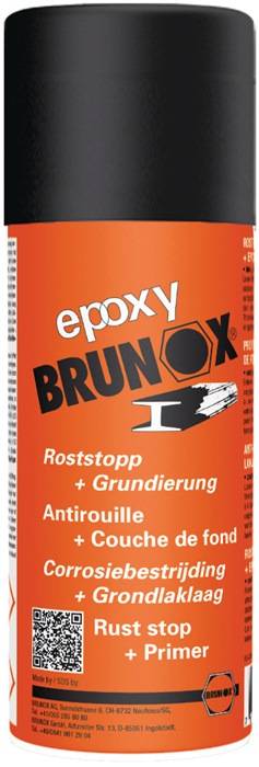 Rostumwandler epoxy® 400 ml Spraydose BRUNOX 12 Dosen