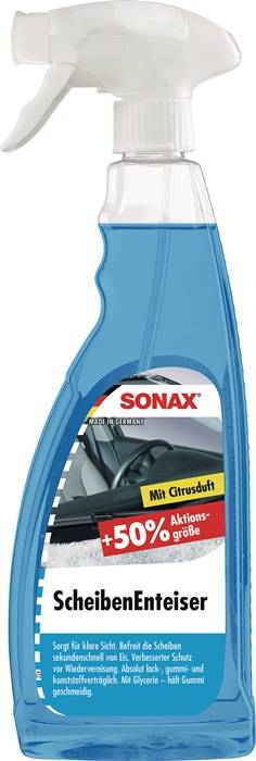 Scheibenenteiser 750ml Sprühflasche SONAX 6 Stück