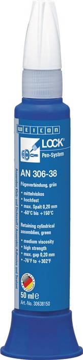 Fügeverbindung WEICONLOCK® AN 306-38 hf.mv.grün 50ml Pen WEICON 12 Stück